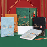 Vintage PU Leather Magnetic Clip Notebook Diary, Kawai Notebooks